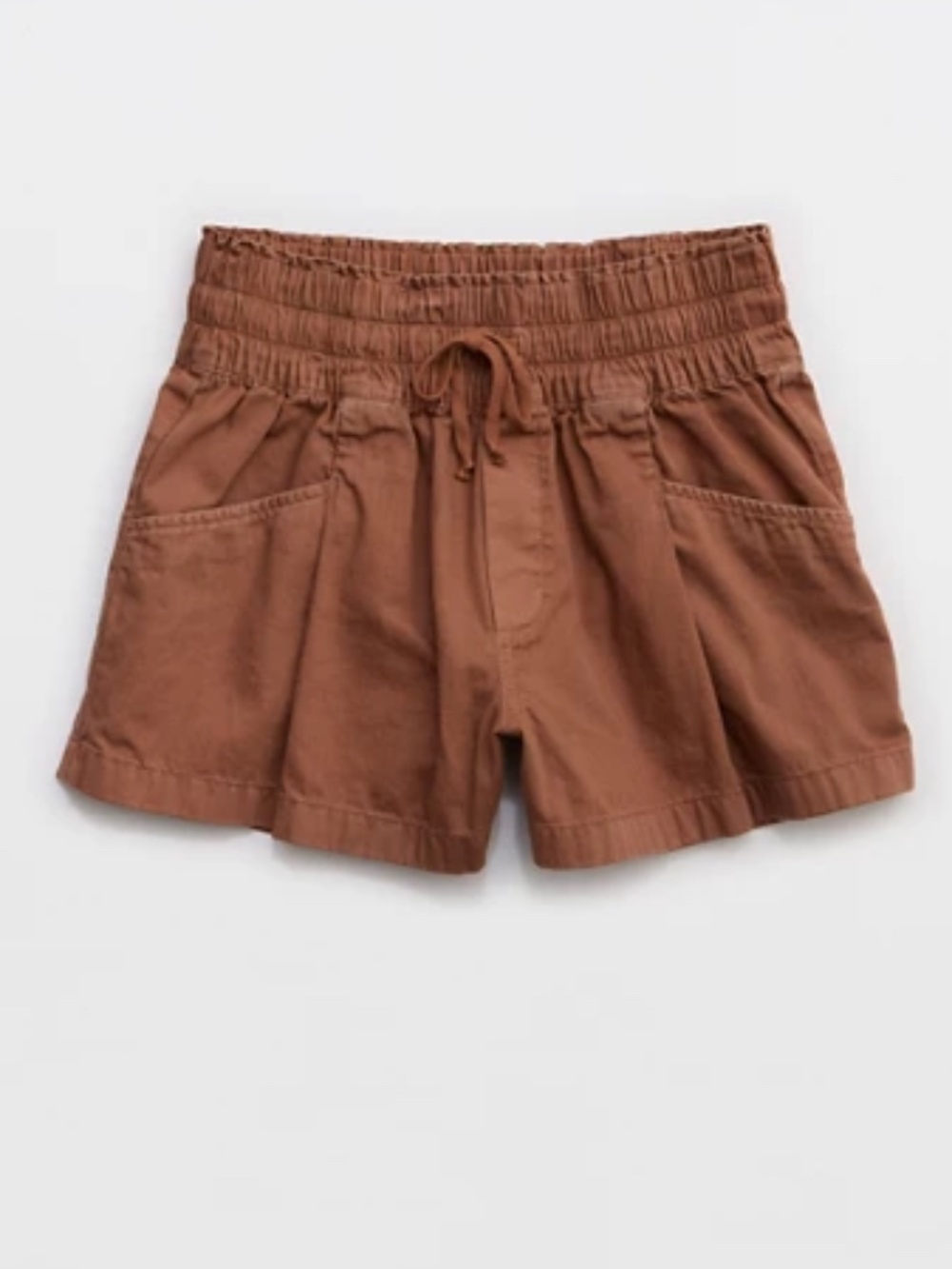 Aerie Boho Shorts — Size L — Horizon Brown